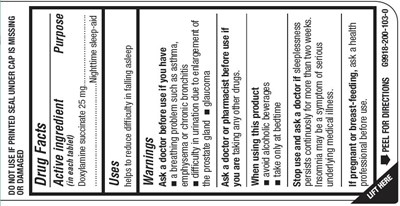 01b Df1_sleep Aid Tablets_25mg.jpg (01b Df1 Sleep Aid Tablets 25mg)